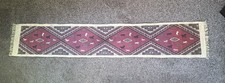 Vintage Native American Table Runner Rug 75” X 13” picture