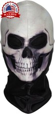 Mascara De Calavera Disfraz Fiesta Halloween Víspera Casco Cabeza Terror Miedo picture