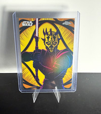 2026 Topps Chrome Star Wars Kyber Light Savage Opress KL-28 Eric Tan Card picture