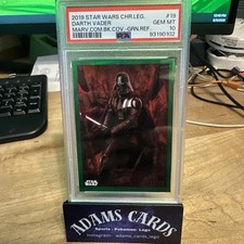 2019  TOPPS STAR WARS CHROME LEGACY MARVEL BOOK COVERS # MC-19  # /50   PSA 10 picture