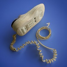 Vtg 90s Unbranded Shoe Phone Telephone Novelty Tennis Sneaker Landline-tested picture