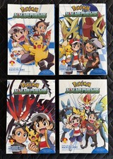 Pokemon Journeys - Gomi - Viz - Manga Volumes 1-4 Set picture