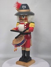 Steinbach West German Volkskunst Aus Hoenhameln drummer Nutcracker 15 inch picture