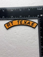 Authenticated MACV-SOG CCC RT TEXAS Patch Vietnam War Original SF Tab APCI-2117 picture