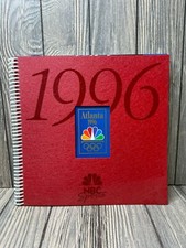 Vintage 1996 NBC Sports Atlanta Olympics Spiral-Bound Planner Calendar picture
