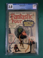 Fantastic Four #5 1962 Marvel CGC 3.0 ~ 1st appearance & origin of Dr. Doom picture