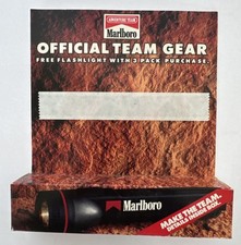 Marlboro Official Team Gear Flashlight Promo 1990’s Vintage Brand New picture