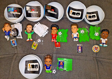 ZURU WORLD CUP FIFA BALLERS RARE MESSI,BECKER + SAKA,BARCOLA,REYNA,BUCHCHANAN-6P picture