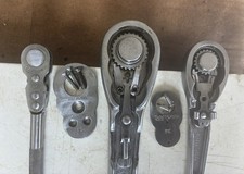 Vintage Craftsman 1930's Ratchet Set. All BE. 1/4, 3/8, 1/2. Clean. Work great picture
