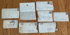 Lot 8 Letters WWI Soldier 1917-1919 336 Aero Squadron Wooster Athens Oberlin OH picture