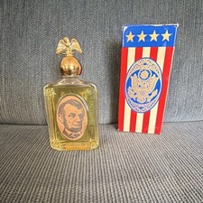 Avon Vintage Abraham Lincoln Wild Country After Shave Full  Bottle- 4 oz. picture