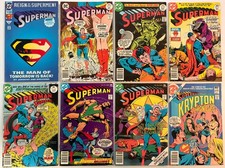 Superman Comic Lot #78 #307 #309 #311 #312 #313 #314 + Krypton Chronicles picture