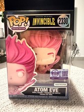 Funko Pop Invincible Atom Eve Pink Energy #2330 LE /7500  Soft Protector  picture