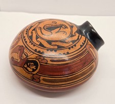 Vintage Mexican Mata Ortiz Polychrome Pottery Vase picture