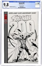 Spawn 200I McFarlane B&W 1:50 Variant CGC 9.8 2011 4492732025 picture
