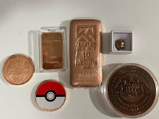 Frontier Mint 10 oz .999 Fine Copper Bar w/ COA Serialized Bullion Lot picture