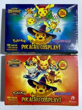 10 BOXES - 2025 BOX POKEMON PIKACHU COSPLAY FE Trading Cards -  picture