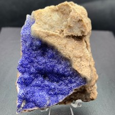 Rare 155g Natural Azurite on Smithsonite Crystal Specimen|  Afghan Mineral picture