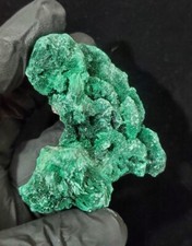 90g Velvet Malachite Silky Fibrous Malachite Specimen, Congo  picture