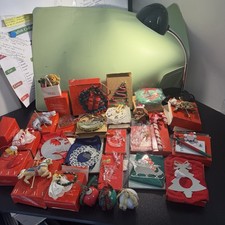 26 Vintage Avon Gift Collection Christmas Ornaments in Boxes picture