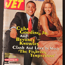JET Magazine Sep 22 2003 Cuba Gooding Jr. & Beyoncé Knowles Cover picture