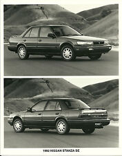 1992 Nissan STANZA Press Kit + Photo's for ? Brochure : XE, SE, GXE picture