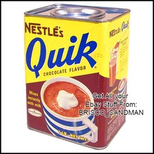 Fridge Fun Refrigerator Magnet NESTLE'S CHOCOLATE QUIK CAN -Version A- Die-Cut picture
