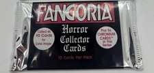 FANGORIA Horror Collector Cards Trading Card Pack FRESH UNOPENED 10-CARD PACK picture