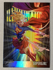 2025 Fleer Brilliants Superman Illuminators Insert Card #I-13 Supergirl picture