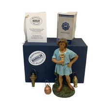 Marolin Servant w/ Gifts of The Magi Paper Mache German Nativity Figure Boxed picture