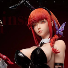 1/4 Scale 46cm CAST OFF Makima Bunnygirl GK Figure Hentai Figure Chainsaw Man picture