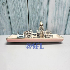 Anthropologie London Landmark Skyline Ceramic Trinket Dish Big Ben London Eye picture