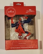 Hallmark 2020 Spider-Man Hanging Upside-Down Marvel Comics 1 Ornament Red Box picture