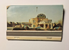 Vintage 1950's Rock Village Lodge Springfield, MO - Unused Unstruck Matchbook picture
