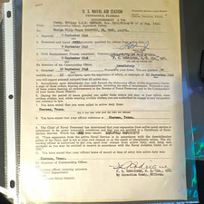 WWII U.S. Navy USS Oakland CL-95 1946 Correspondence & Documents Lot picture