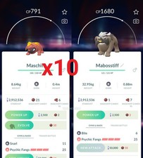 POKEMON GO | x10  Maschiff can evolve to Mabosstiff | NEW PTC | Fast & Safe picture
