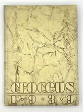 University of Rochester, NY College for Women Yearbook THE CROCEUS 1939 picture