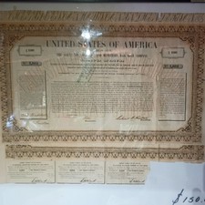 $100 Galveston, Houston and Henderson Rail Road Co. - 1854 dated Uncanceled Ra picture