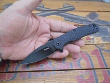 Kershaw Conduit 1407 Pocket Knife Liner Lock Plain Edge Blade picture