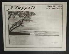 Graffiti April 1995 Vol. VIII No. 4 Vintage Magazine Newsletter West Olive Sunse picture