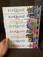 The Complete ElfQuest Softcover Lot Dark Horse Comics Fantasy Adventure 1-8 READ picture