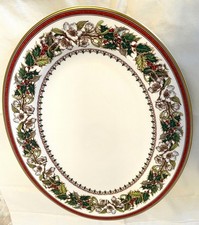 Spode Christmas Rose Platter Oval 15