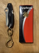 Spyderco Atlantic Salt C89SBK H2 Commercial / SCUBA Diver Knife Seki Japan MINT picture