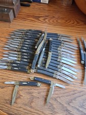40 New Old Stock 2 Blade Ranger Pocket Knifes Colonial Knife USA No Bolsters picture