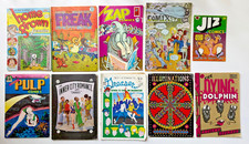 LOT of 20 VINTAGE 1970's Underground Comic Comix Robert Crumb Zap & MORE AS-IS picture
