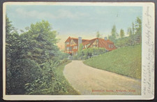 1907 Spokane WA Residence Scene Postcard to Kalama Inland Printing Co Cancel picture