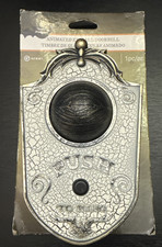 2017 Gemmy Halloween Animated Eyeball Doorbell Light-up Blinks Spooky Sound picture