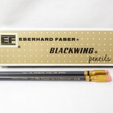 2 Vintage Eberhard Faber Blackwing 602 Pencils Version 6 Unsharpened NO BOX picture