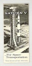 NASA Saturn V Rocket Brochure – Mid-1960s Apollo Era picture