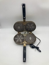 C. Palmer Mfg. Electric Italian Pizzelle Waffle Maker Baker Iron Model 1000 800W picture